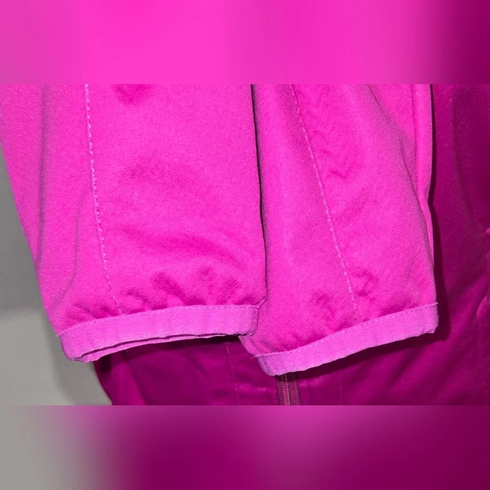 Zero Restriction Tour Series Golf Jacket Women M Pink Full Zip Soft Shell Vented